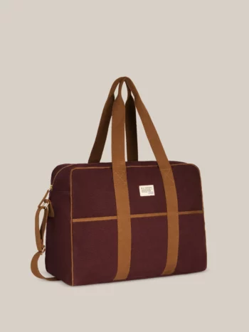Weekendtas Moismont N°48 Canvas Garnet 1