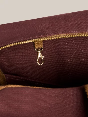 Weekendtas Moismont N°48 Canvas Garnet 3