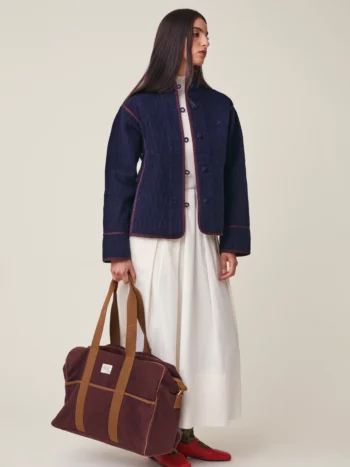 Weekendtas Moismont N°48 Canvas Garnet 4